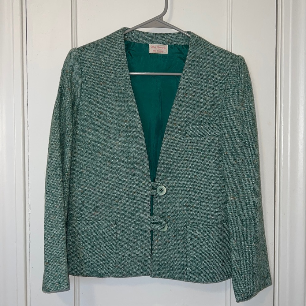 Vintage Green Blazer